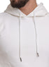 Off - White Ribbed Hoodie - Khotwh